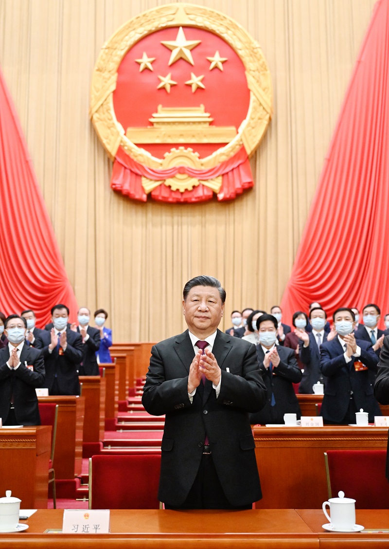 習近平全票當選國家主席中央軍委主席