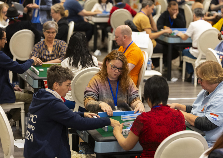 Mahjong extends global reach as Canada hosts world championship